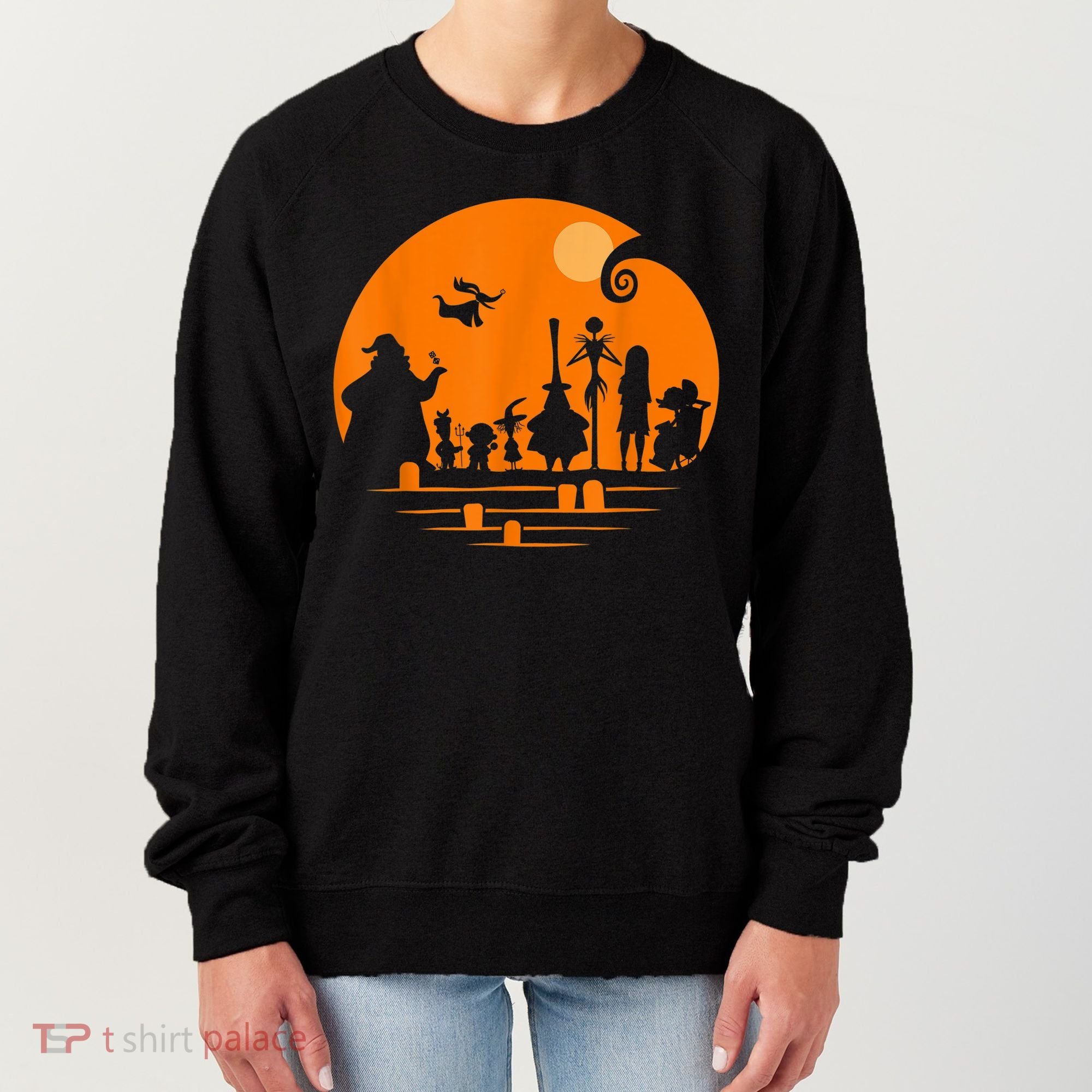 He Halloween Silhouette Women's Sweatshirt