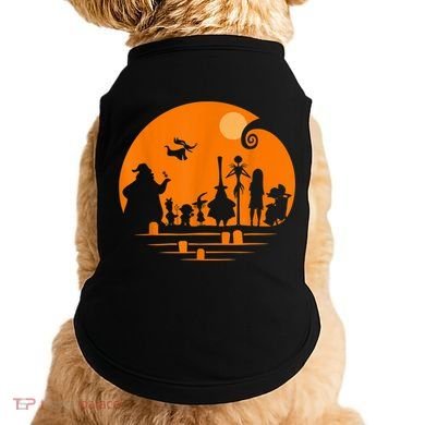 He Halloween Silhouette Doggie Tank