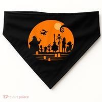 He Halloween Silhouette USA-Made Doggie Bandana thumb 0