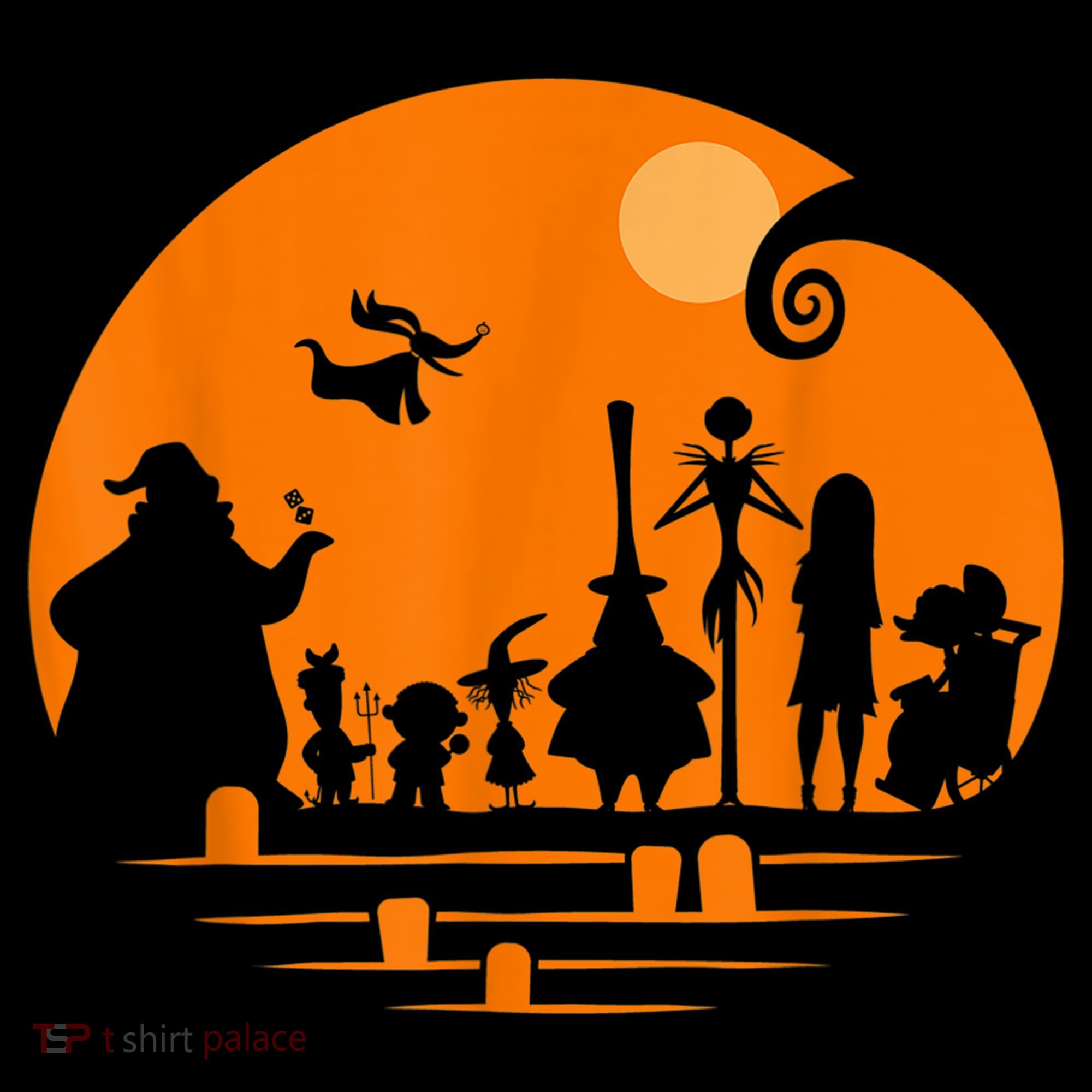 He Halloween Silhouette Bucket Hat