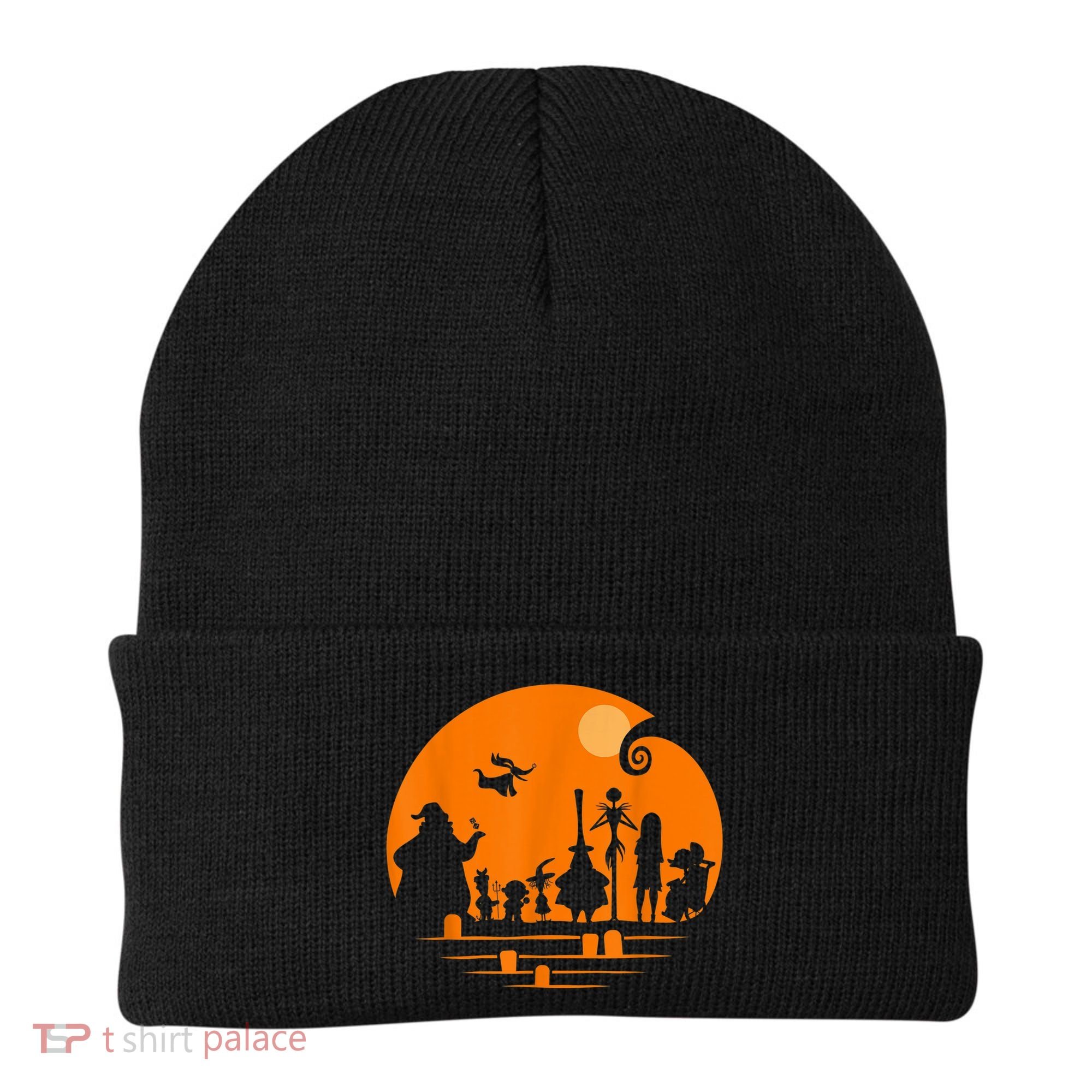 He Halloween Silhouette Beanie