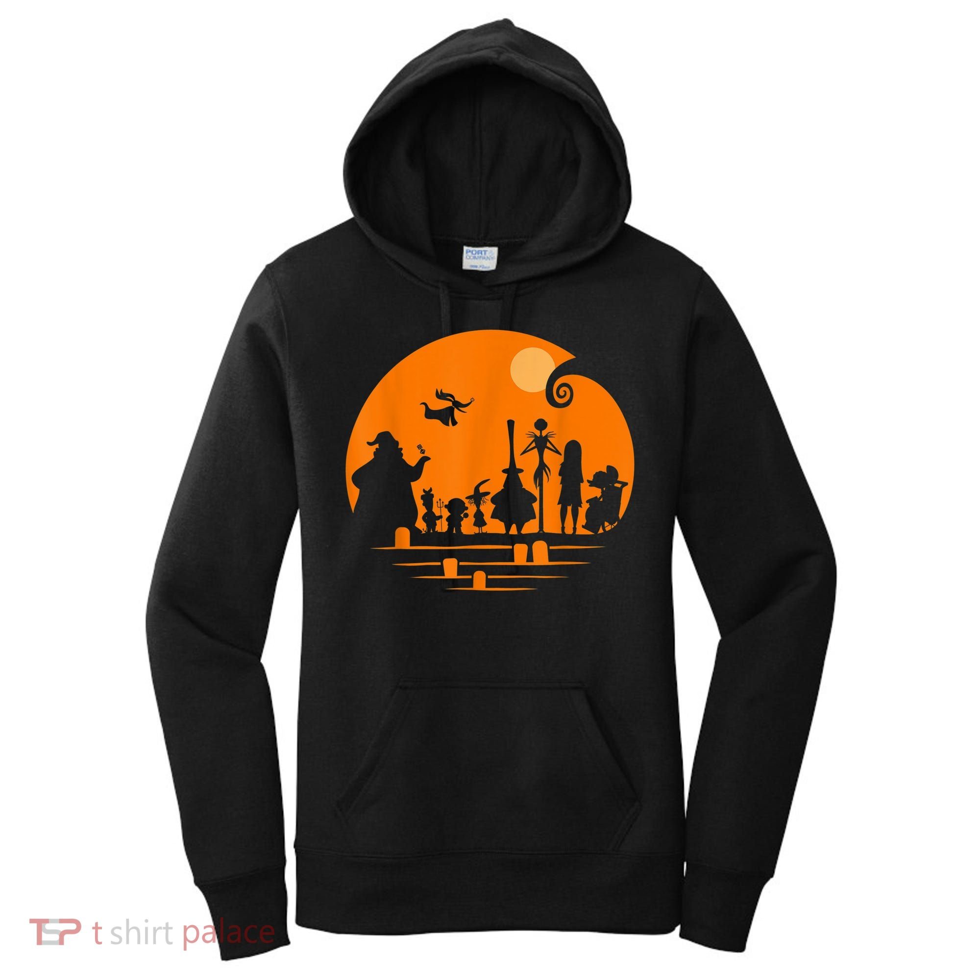 He Halloween Silhouette Women's Hoodie