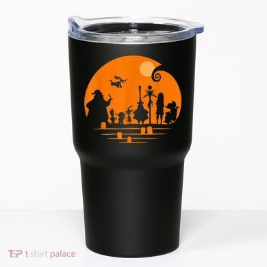 He Halloween Silhouette Tumbler