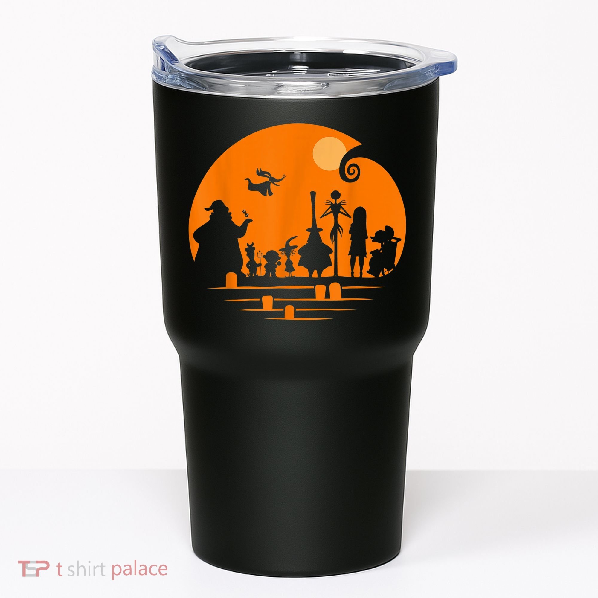 He Halloween Silhouette Tumbler