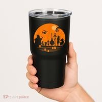 He Halloween Silhouette Tumbler thumb 2