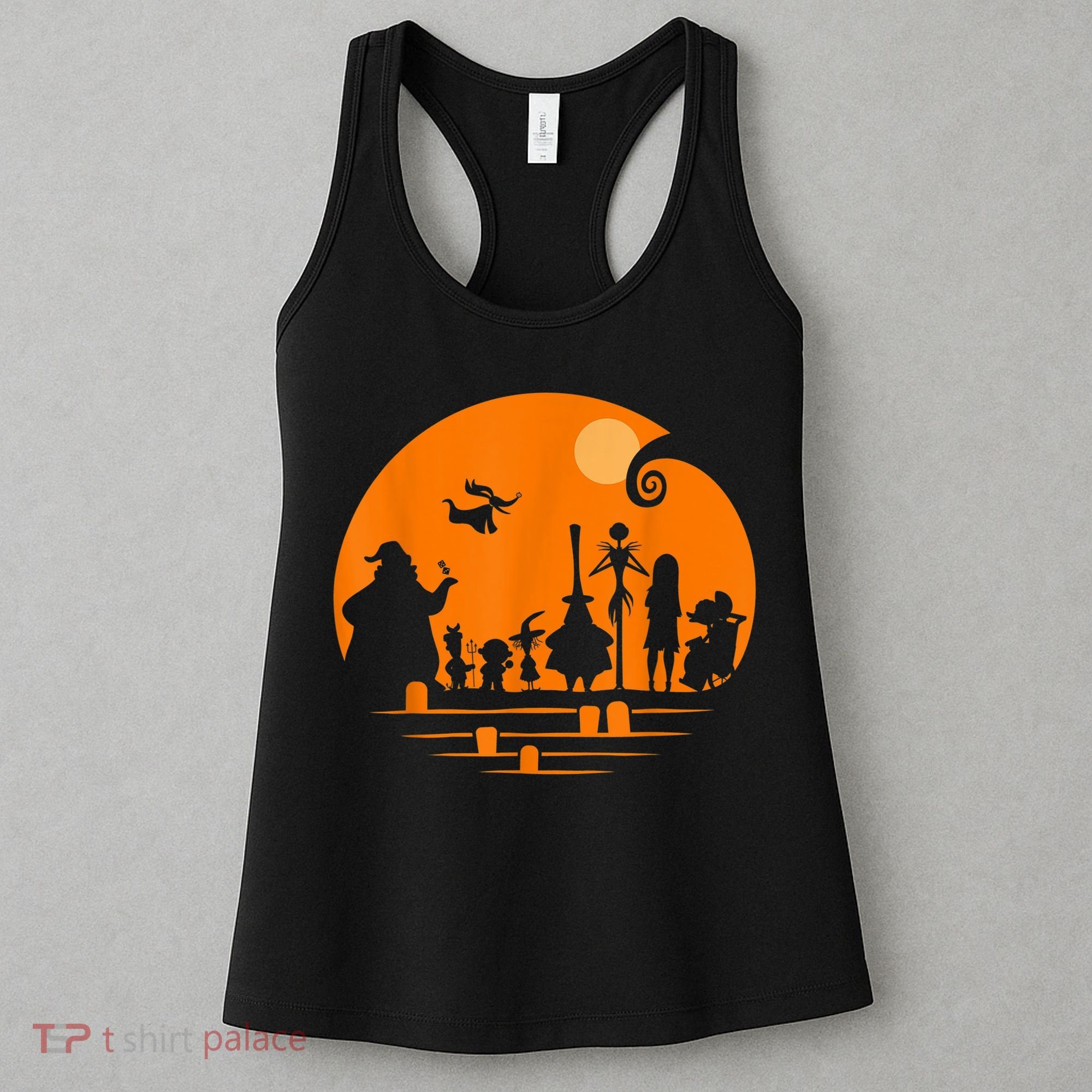 He Halloween Silhouette Women's Tank Top