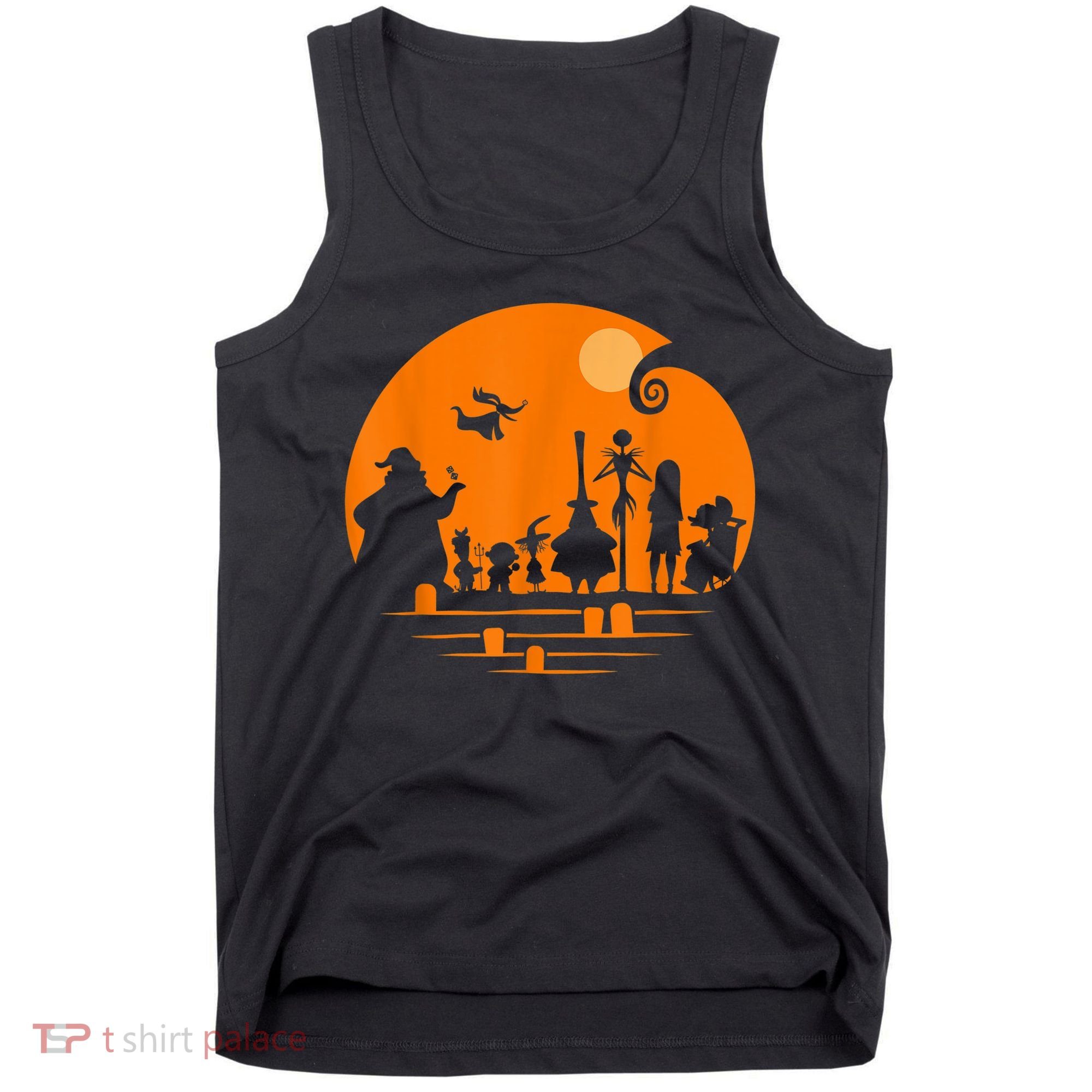 He Halloween Silhouette Tank Top
