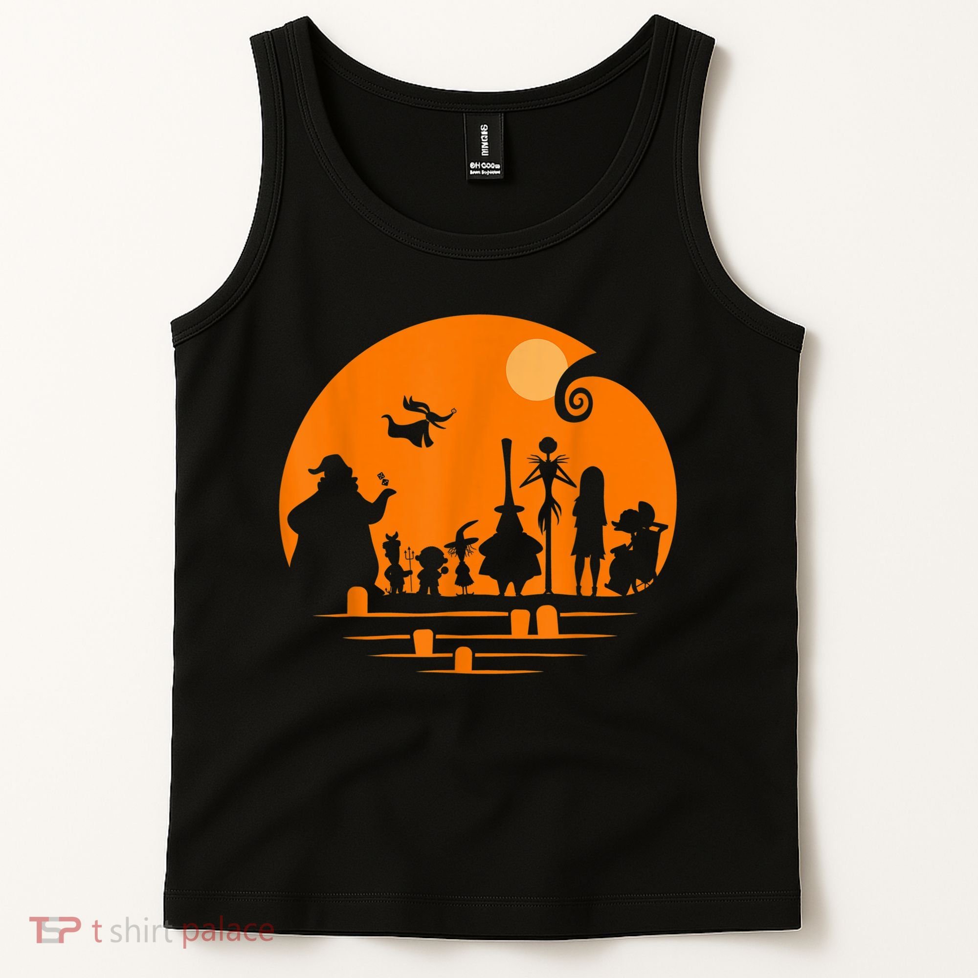 He Halloween Silhouette Tank Top