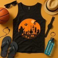 He Halloween Silhouette Tank Top thumb 4