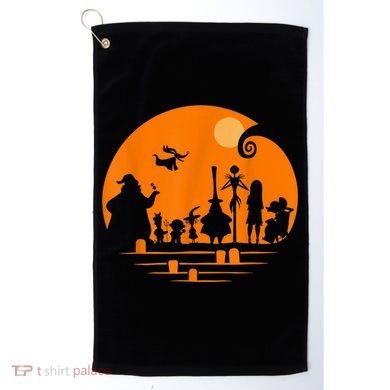 He Halloween Silhouette Golf Towel