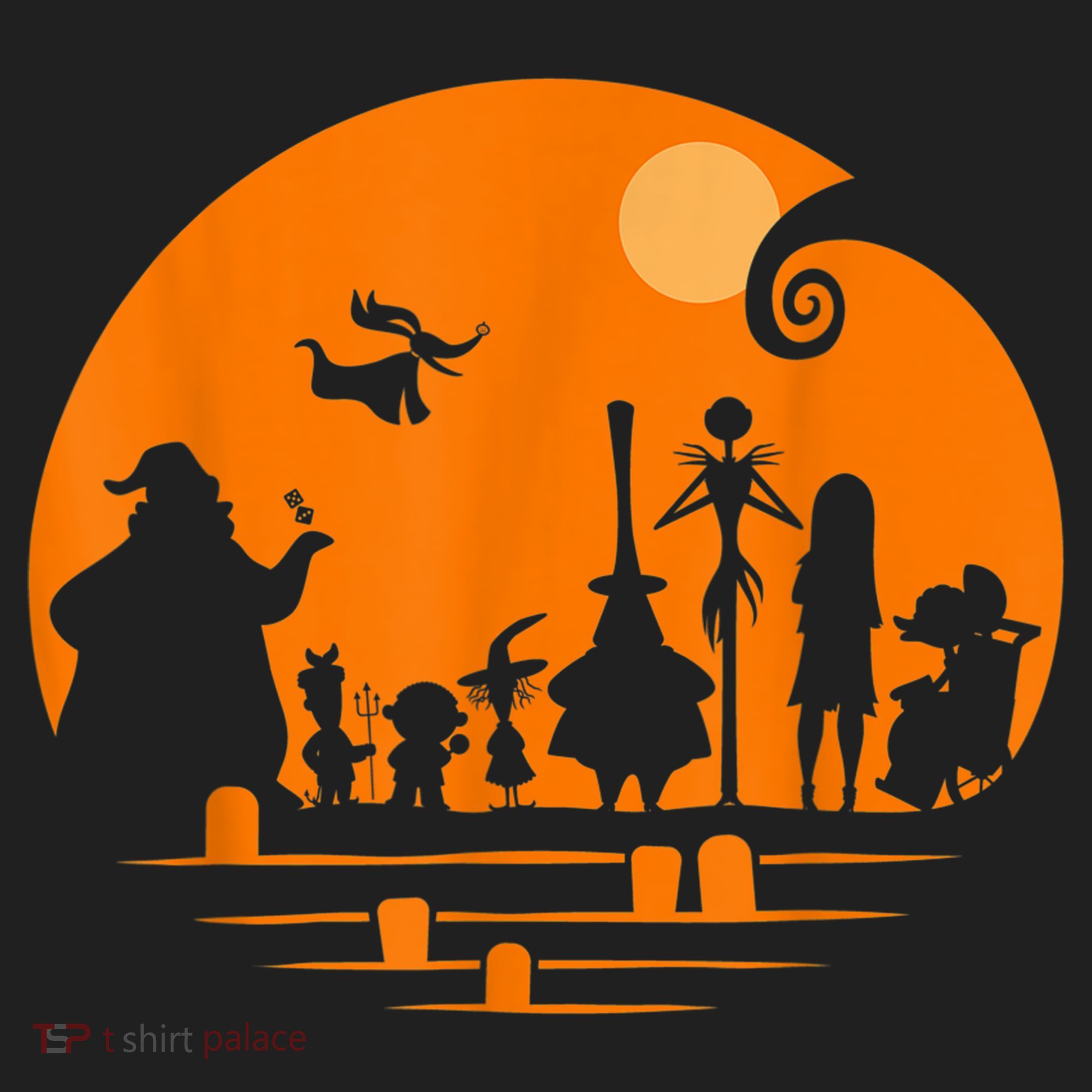 He Halloween Silhouette Golf Towel