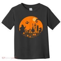 He Halloween Silhouette Toddler T-Shirt thumb 0