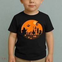 He Halloween Silhouette Toddler T-Shirt thumb 2
