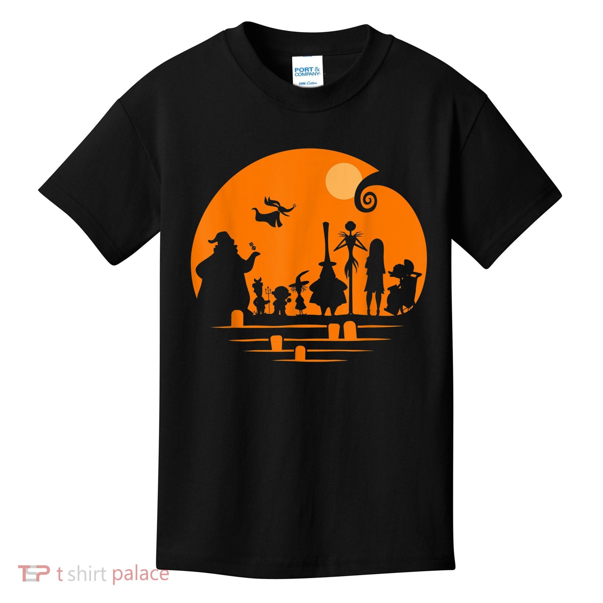 He Halloween Silhouette Kids T-Shirt