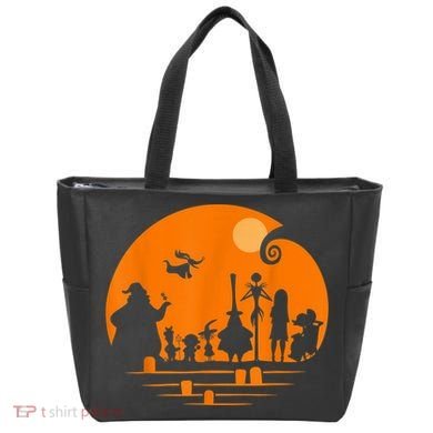He Halloween Silhouette Tote Bag