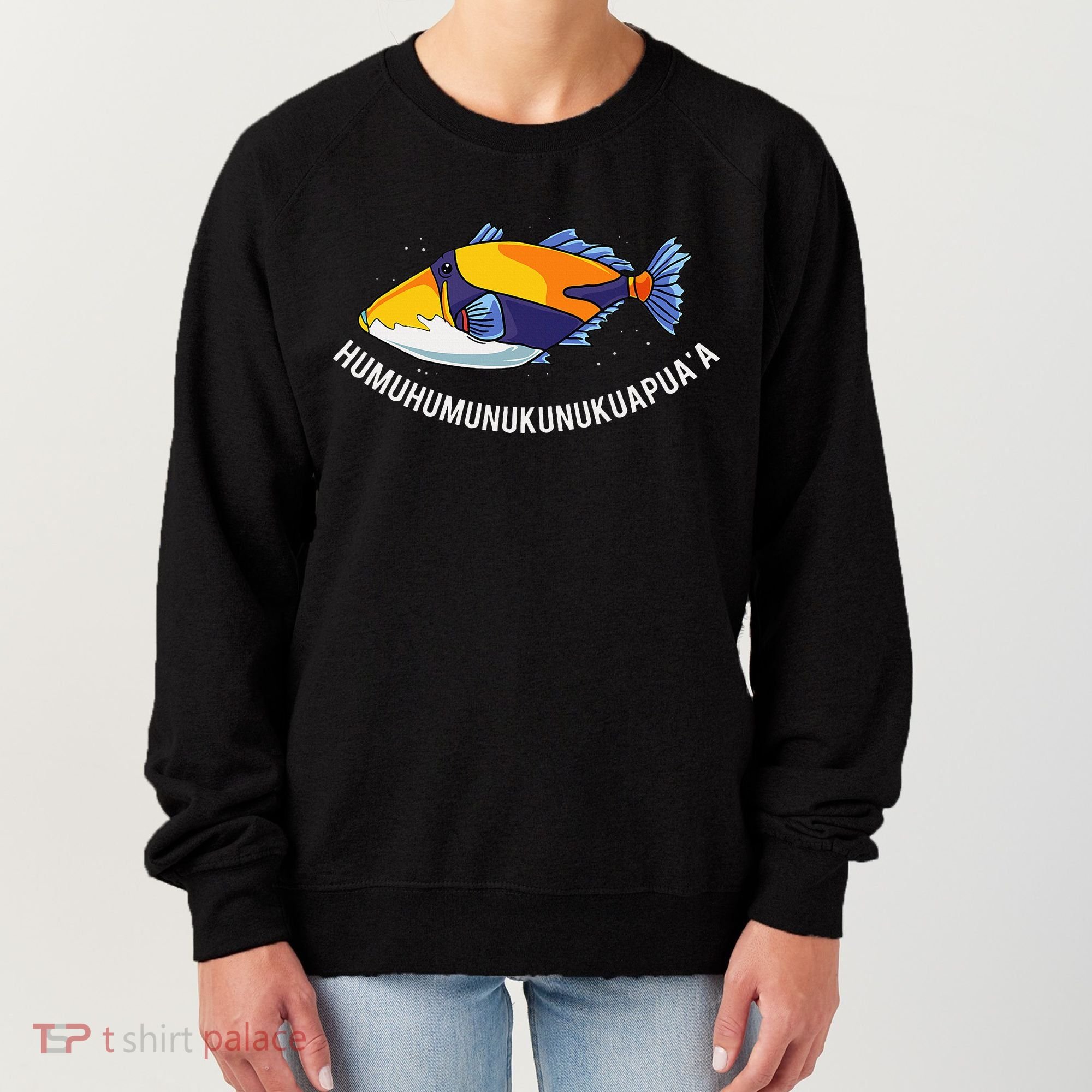 HumuhumunukunukuapuaA Hawaiian State Fish Women's Sweatshirt