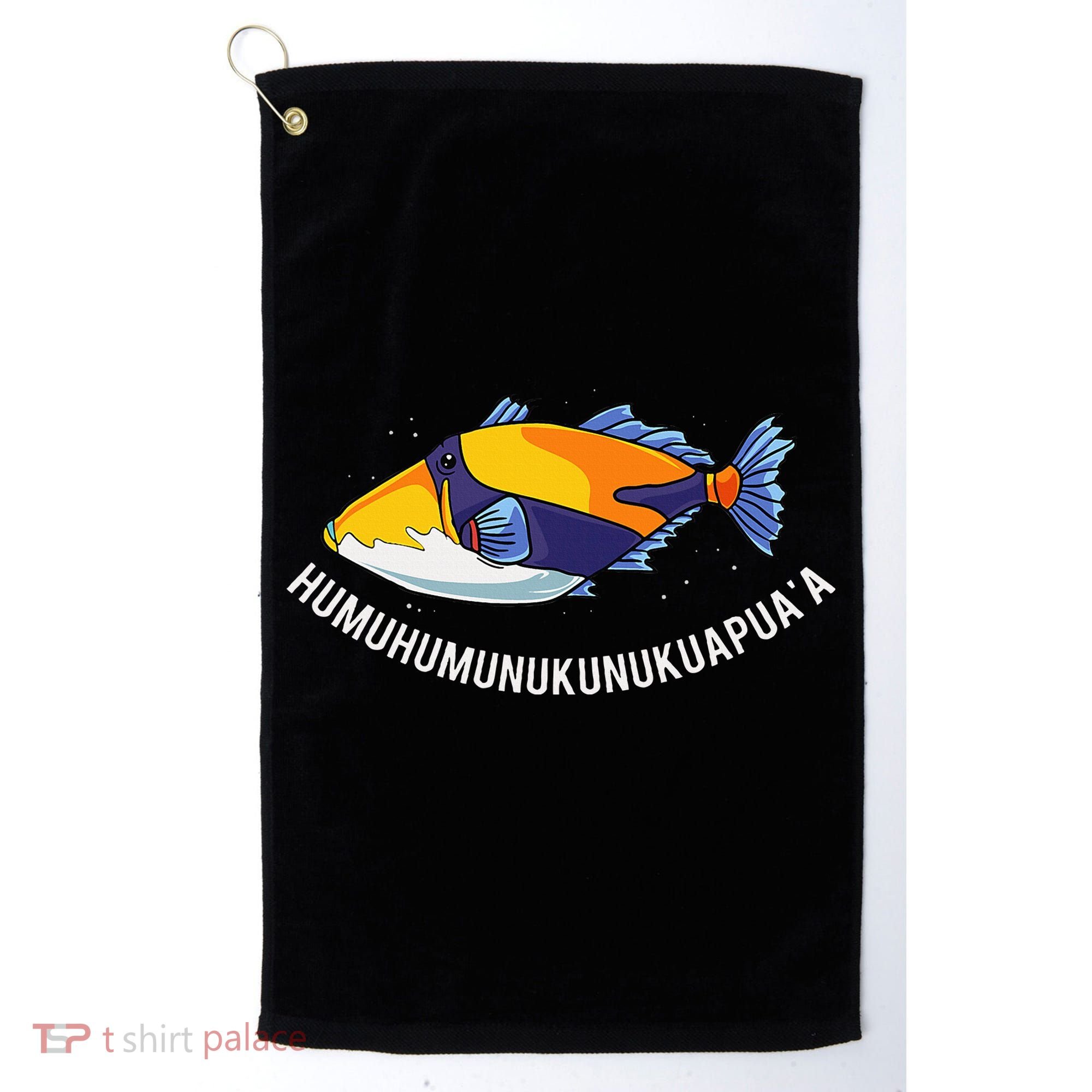 HumuhumunukunukuapuaA Hawaiian State Fish Golf Towel