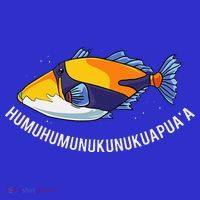 HumuhumunukunukuapuaA Hawaiian State Fish T-Shirt thumb 7