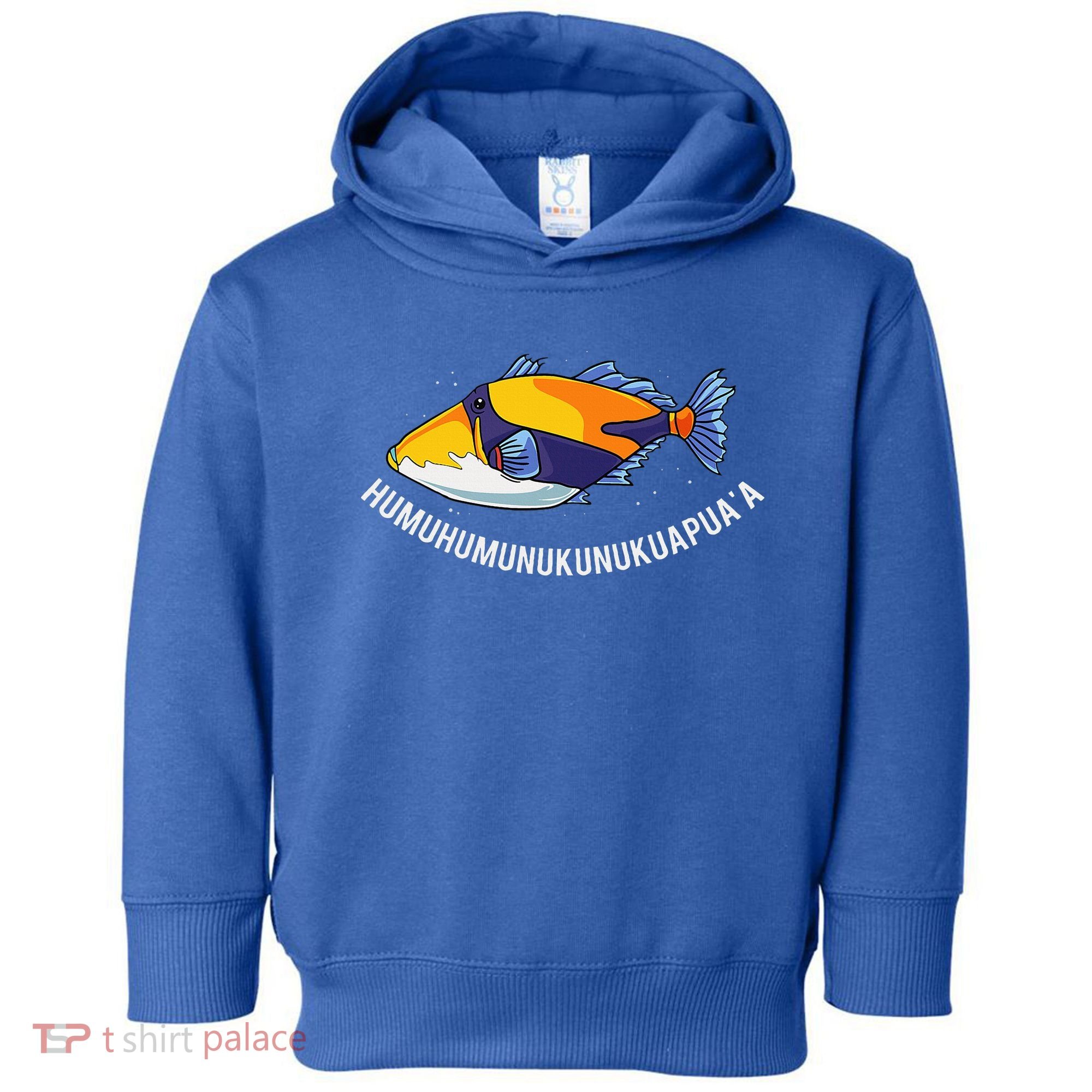 HumuhumunukunukuapuaA Hawaiian State Fish Toddler Hoodie