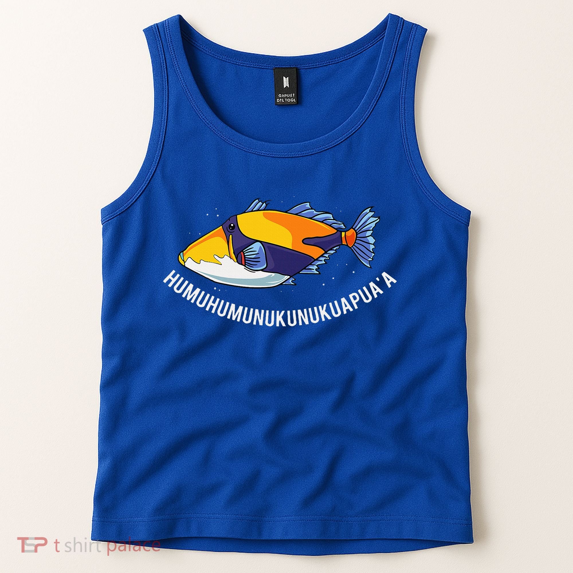 HumuhumunukunukuapuaA Hawaiian State Fish Tank Top