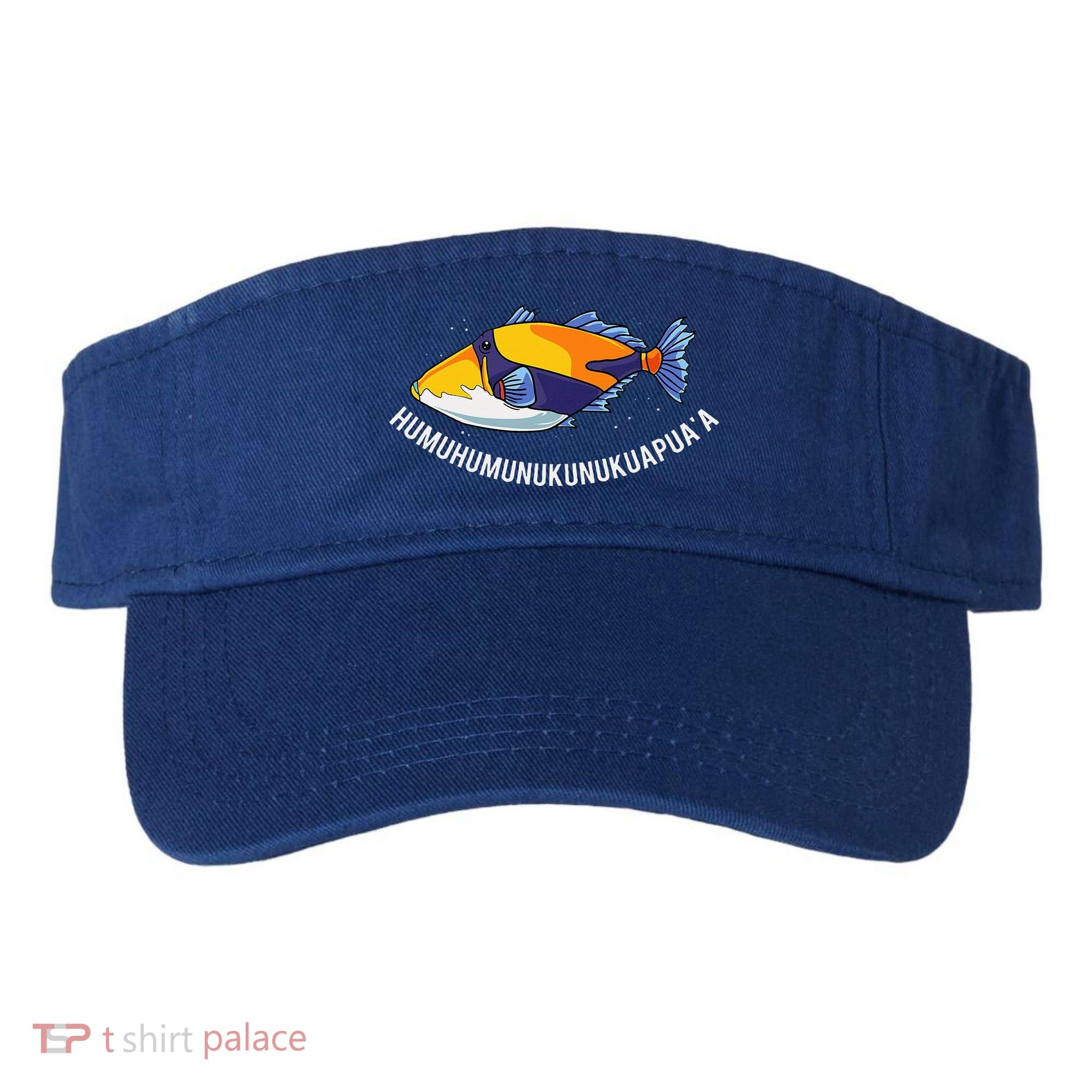 HumuhumunukunukuapuaA Hawaiian State Fish Visor