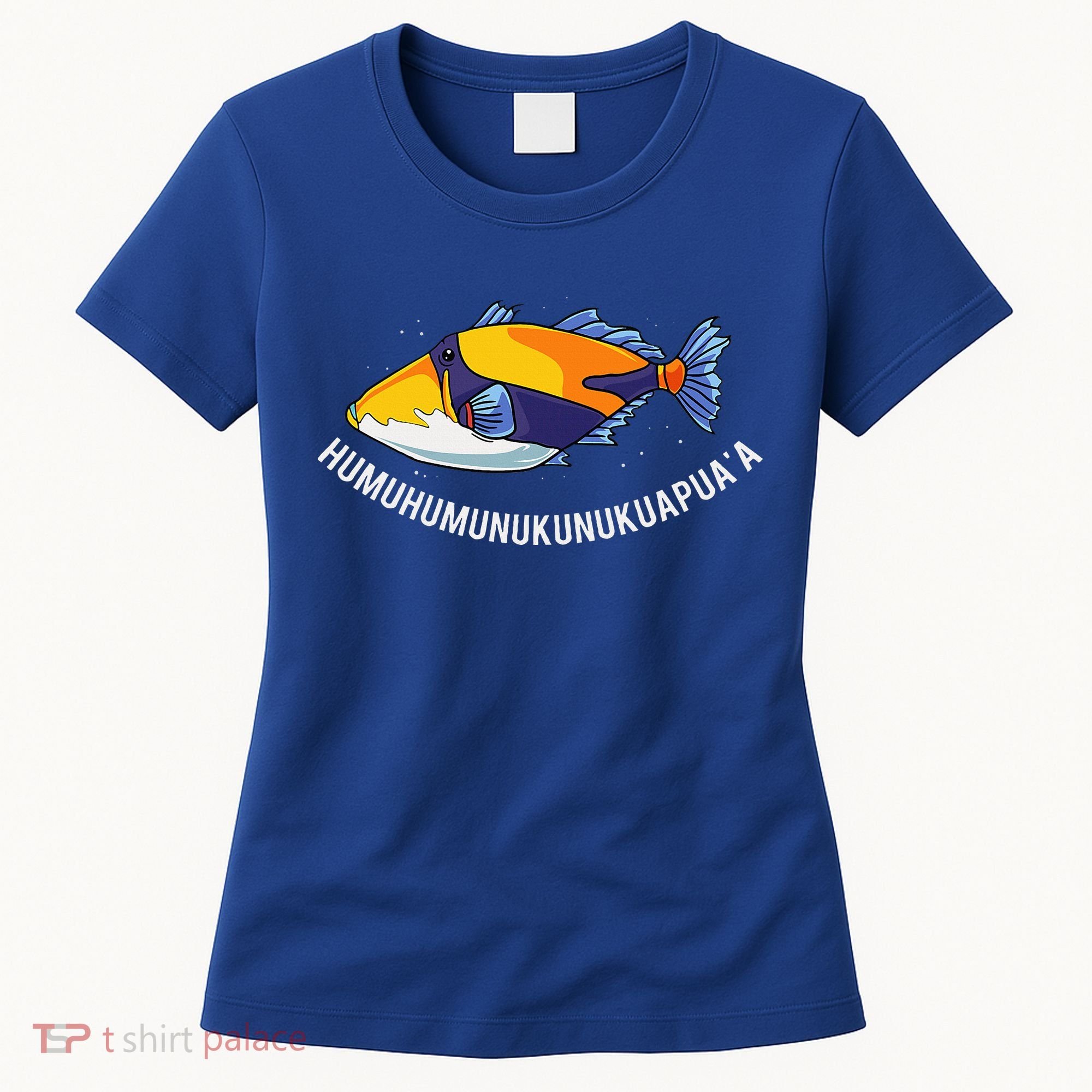 HumuhumunukunukuapuaA Hawaiian State Fish Women's T-Shirt