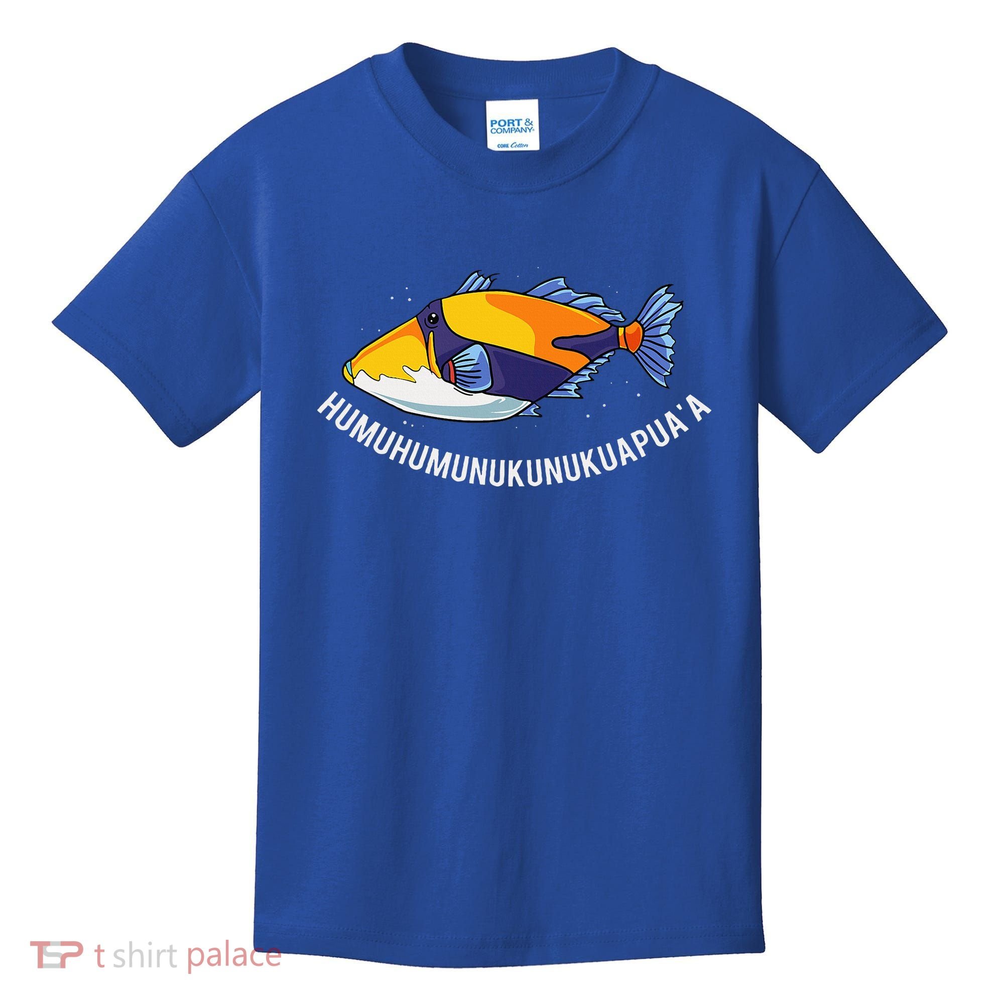 HumuhumunukunukuapuaA Hawaiian State Fish Kids T-Shirt