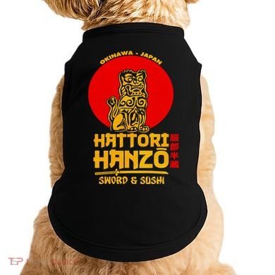 Hattori Hanzos Sword And Sushi Doggie Tank