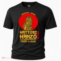 Hattori Hanzos Sword And Sushi Cooling Performance Crew T-Shirt thumb 0