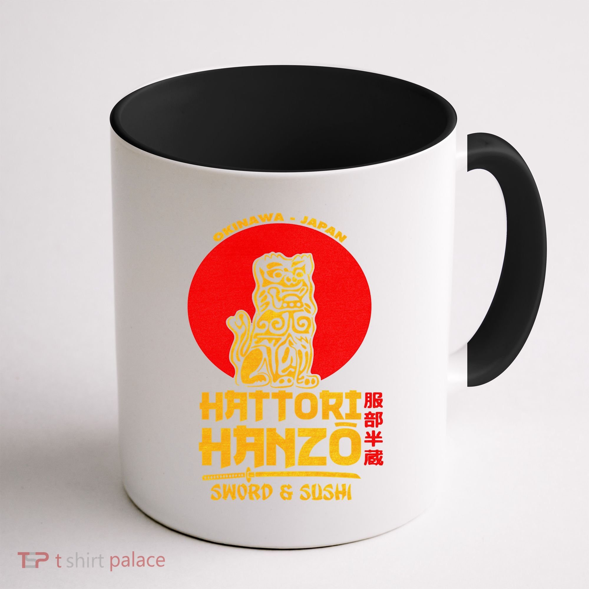 Hattori Hanzos Sword And Sushi Coffee Mug