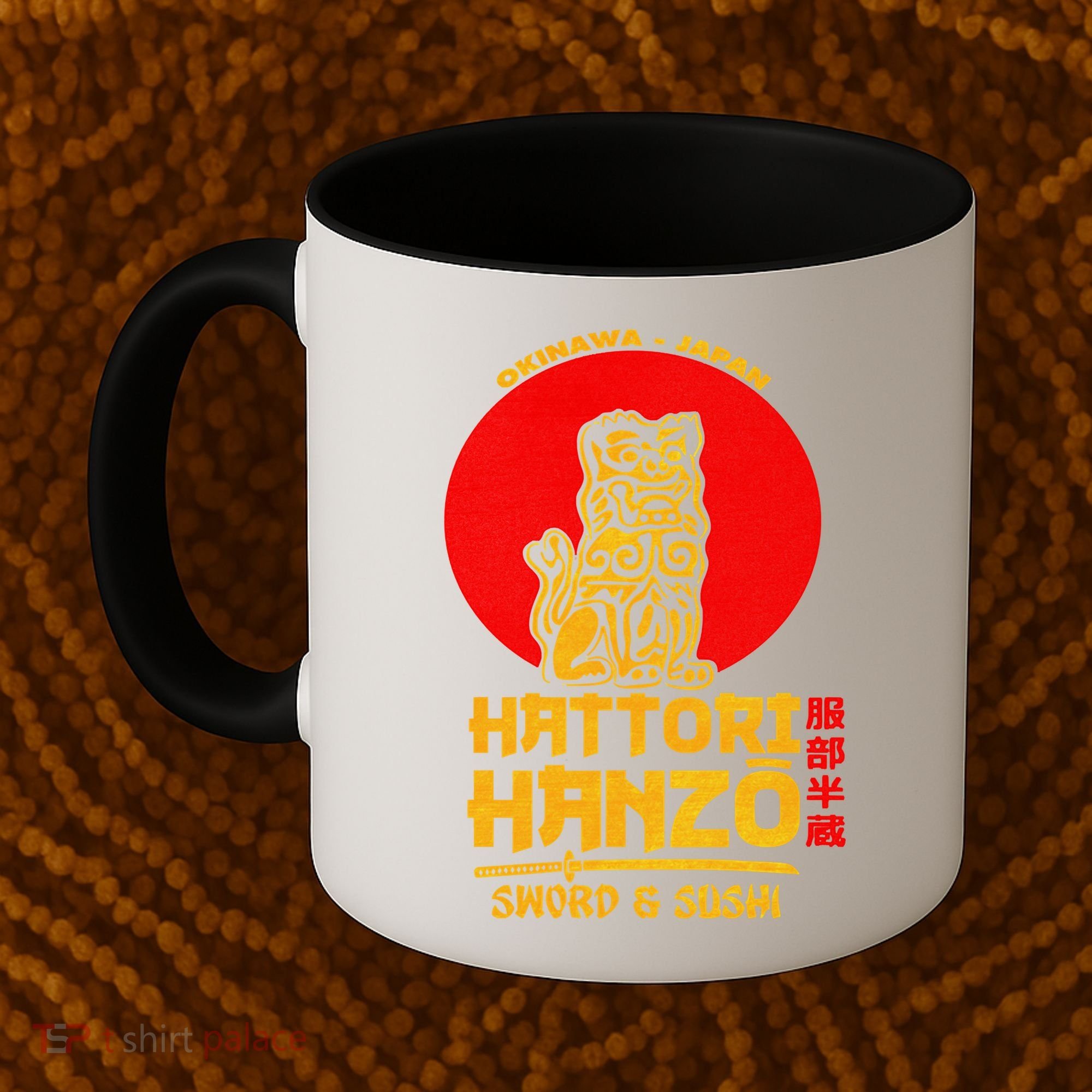 Hattori Hanzos Sword And Sushi Coffee Mug