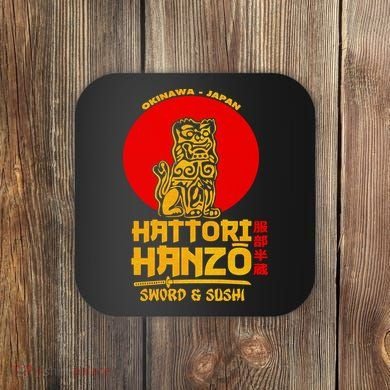 Hattori Hanzos Sword And Sushi Coaster