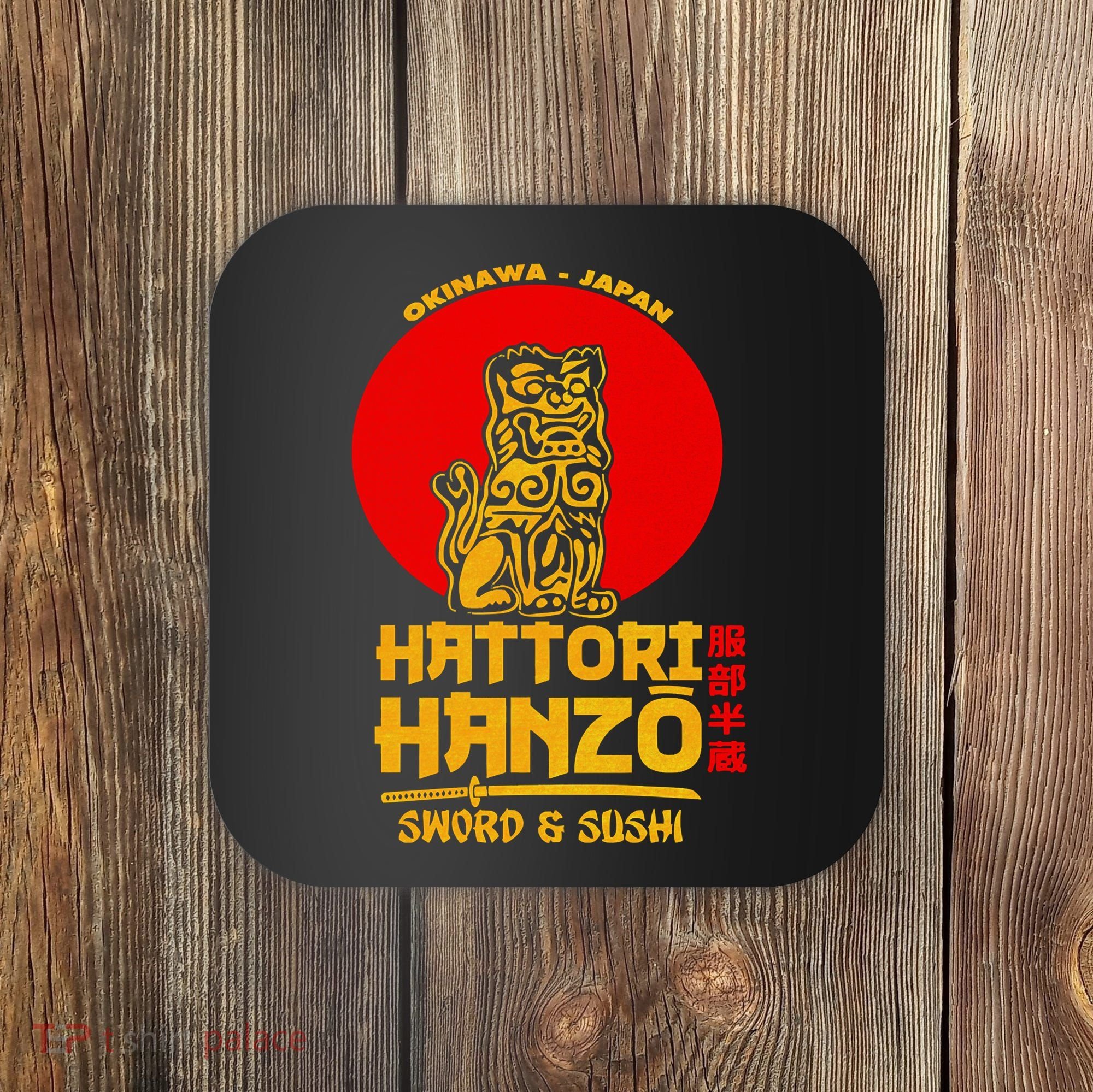 Hattori Hanzos Sword And Sushi Coaster