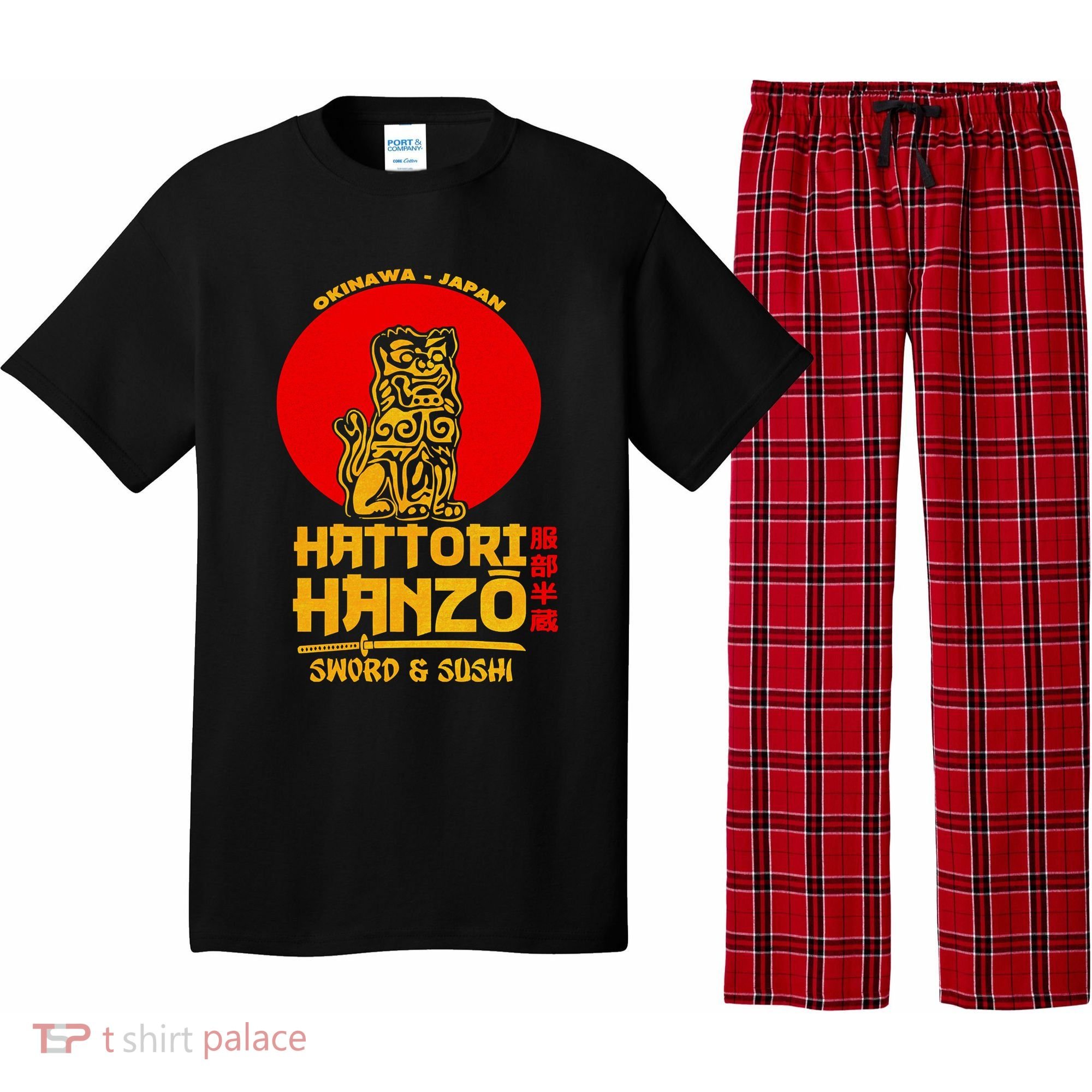 Hattori Hanzos Sword And Sushi Pajama Set
