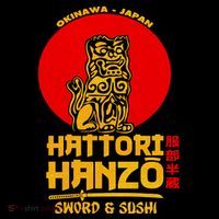 Hattori Hanzos Sword And Sushi Ornament thumb 1