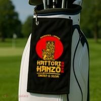 Hattori Hanzos Sword And Sushi Golf Towel thumb 2