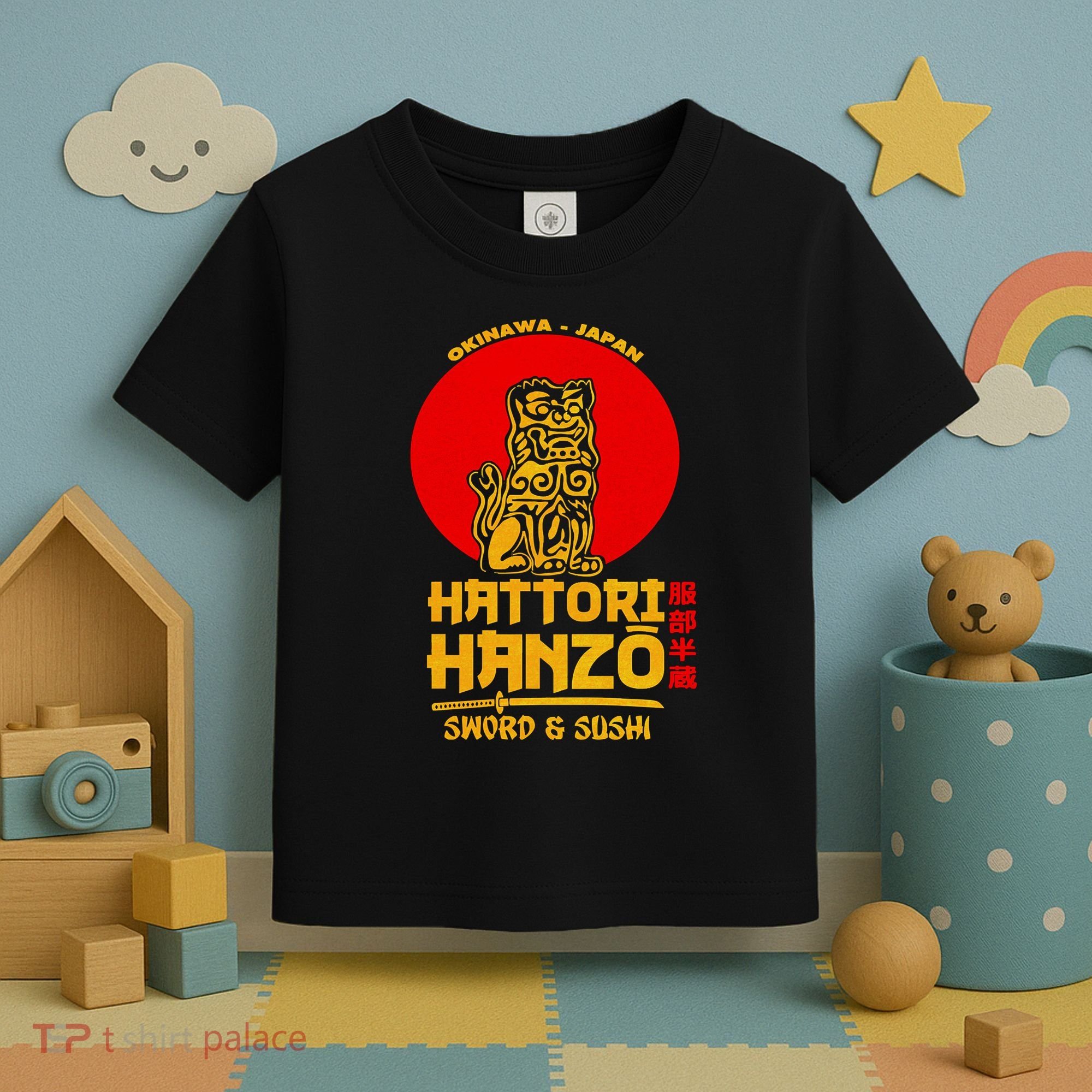 Hattori Hanzos Sword And Sushi Toddler T-Shirt