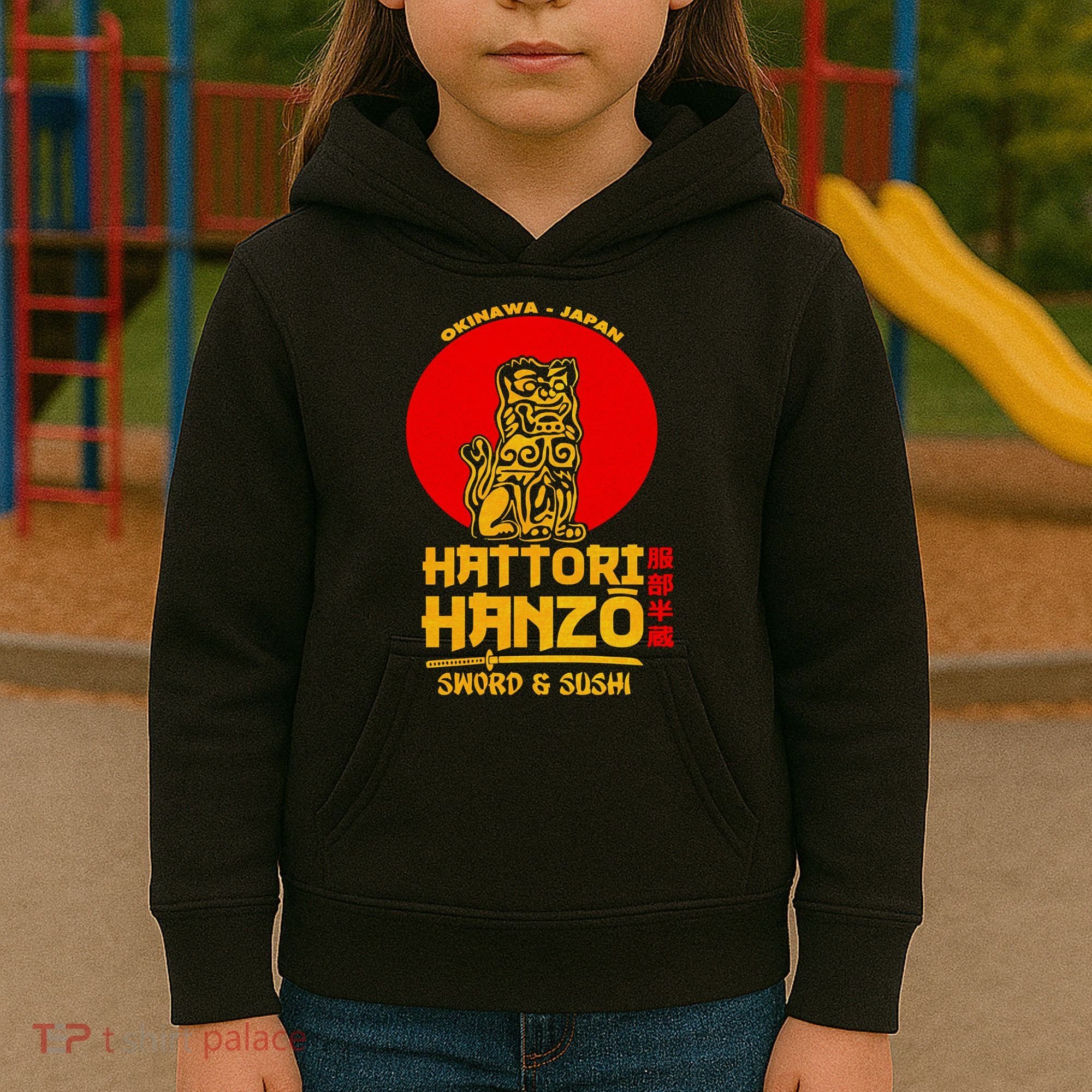 Hattori Hanzos Sword And Sushi Kids Hoodie
