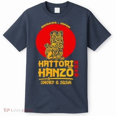 Hattori Hanzos Sword And Sushi T-Shirt