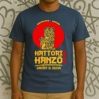 Hattori Hanzos Sword And Sushi T-Shirt thumb 3