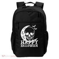 Happy Halloween Skull Moon Spooky Backpack thumb 0