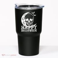 Happy Halloween Skull Moon Spooky Tumbler thumb 0