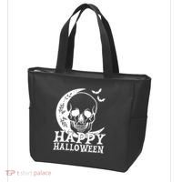 Happy Halloween Skull Moon Spooky Tote Bag thumb 3