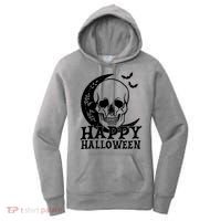 Happy Halloween Skull Moon Spooky Women's Hoodie thumb 0