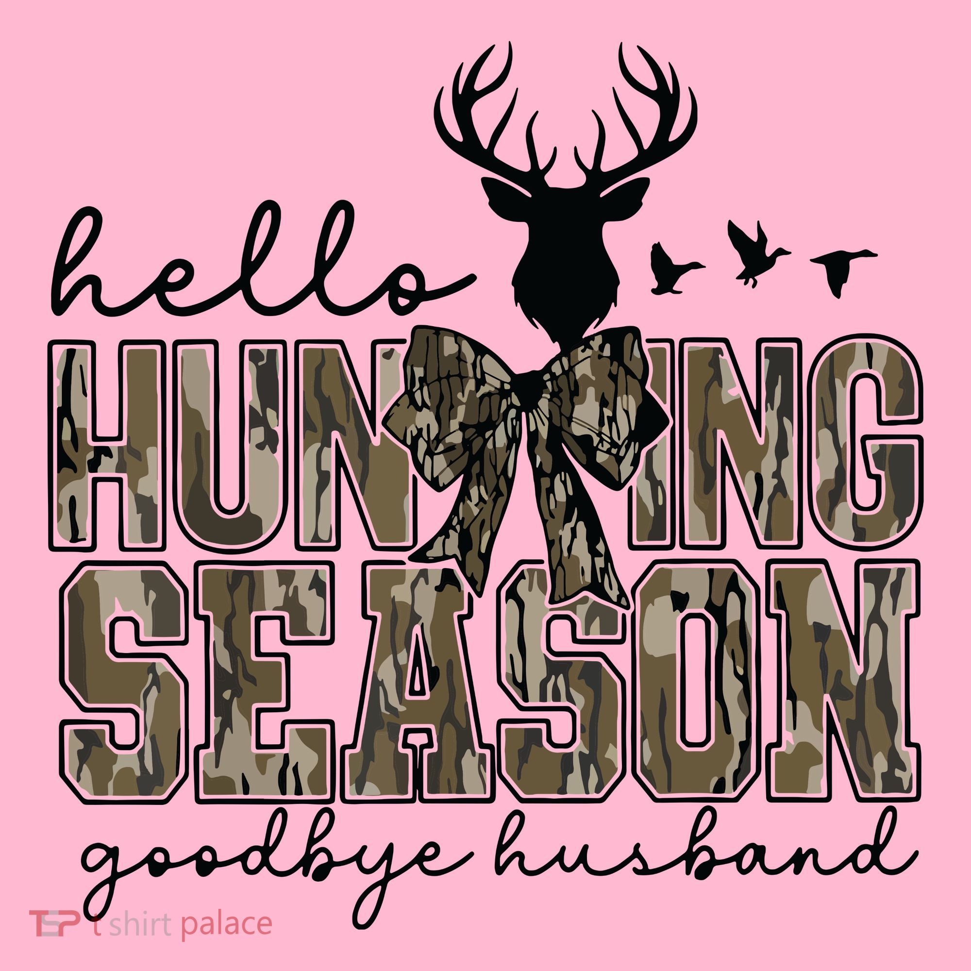 Hello Hunting Season Goodbye Husband Deer Girl Women Coaster