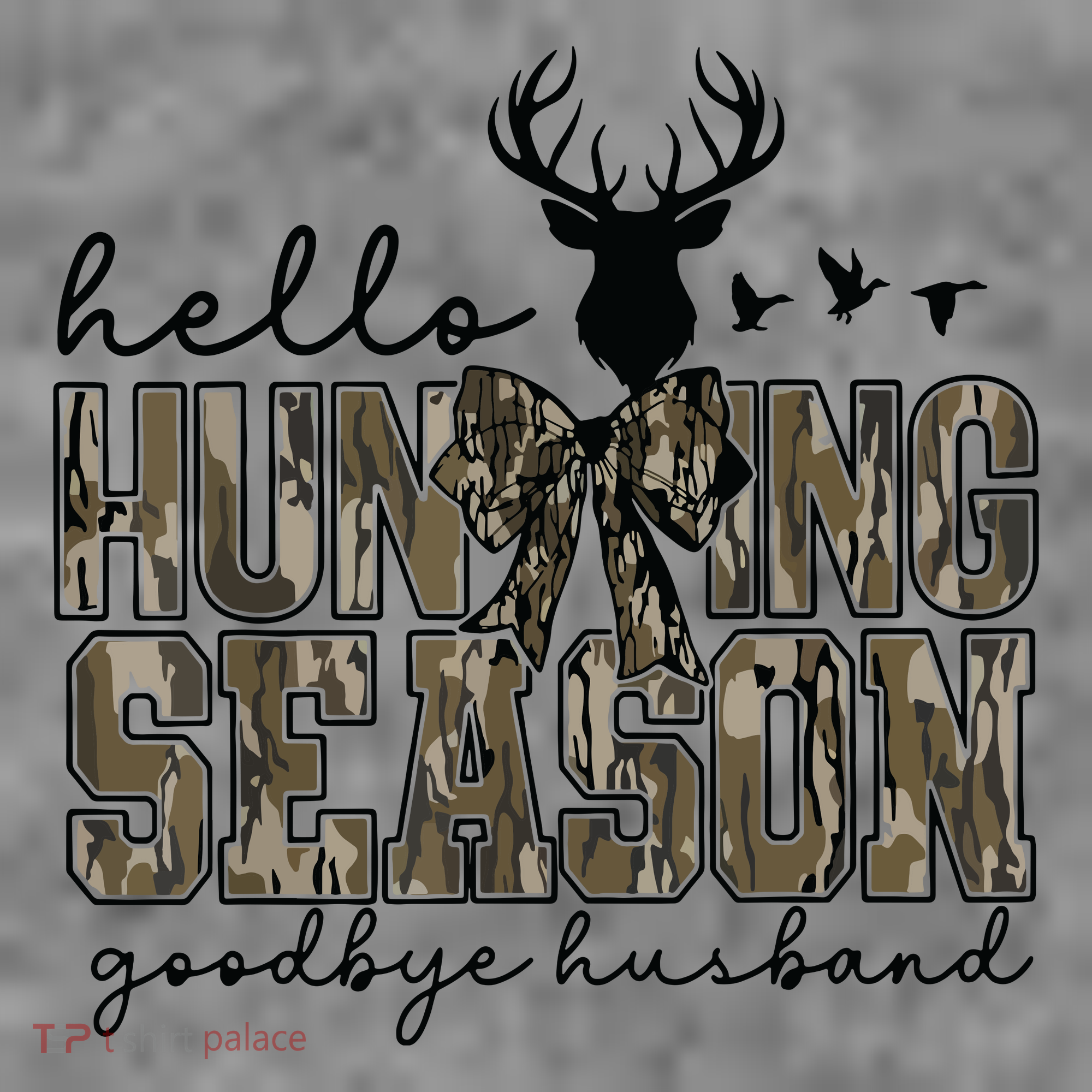 Hello Hunting Season Goodbye Husband Deer Girl Women Toddler Hoodie