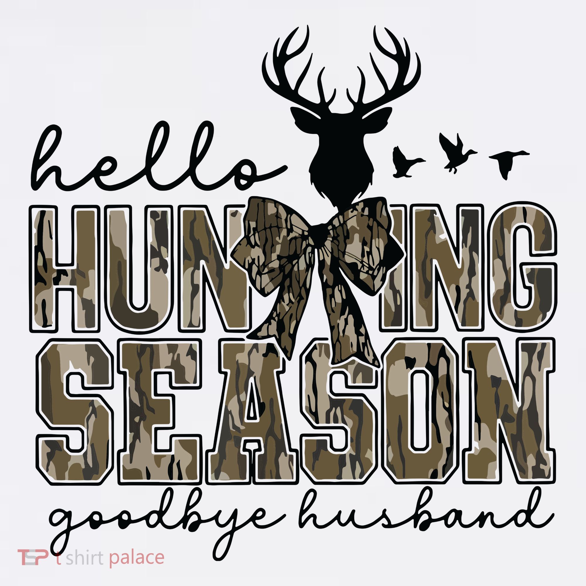 Hello Hunting Season Goodbye Husband Deer Girl Women Baby Bodysuit