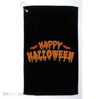 Happy Halloween Spooky Season Golf Towel thumb 0