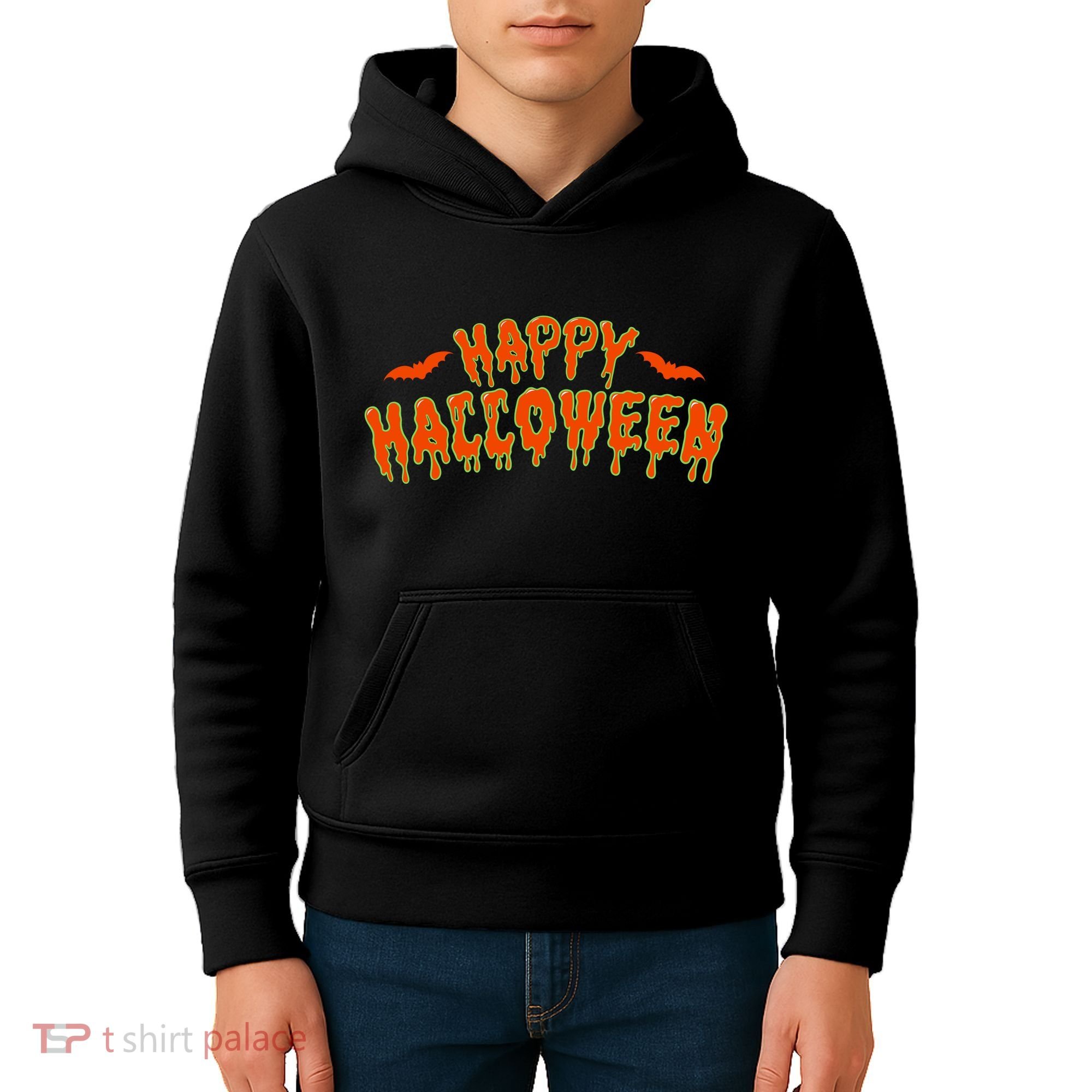 Happy Halloween Spooky Season Kids Hoodie