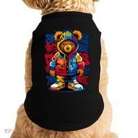 Hip Hop Teddy Bear Rap Music Doggie Tank thumb 0